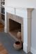 Cornice per camino stile georgiano e vittoriano inglese country chic. Cornice per camino stile americano coloniale, federale e coastal